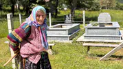 Trabzonlu Fatime teyzenin dört yıllık hüzünlü mezarlık mesaisi