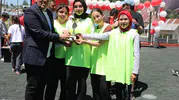 Gaziköy okuluna sportif ödül takviyesi