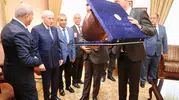 MHP Gaziantep ekibi Ankara’da Bahçeli ile bir araya geldi
