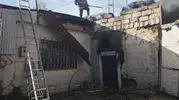 Van'da bir odunluk alevlere teslim oldu