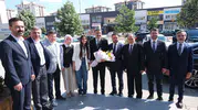 Bakan Yardımcısı Ali Çelik temaslarda bulunmak üzere Uşak’a gitti