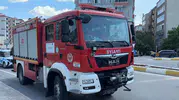 Edirne’de direksiyon hakimiyeti kaybolunca otomobil tarlaya daldı