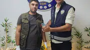 Samsat polisinden yaralı kuş için kurtarma operasyonu