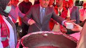 Denizli Bayramyeri’nde aşure bereketi yaşandı