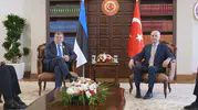 Numan Kurtulmuş Estonyalı mevkidaşıyla İstanbul'da bir araya geldi