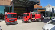 Elazığ’da otel yangını paniği