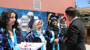 Şehit oğlunun vasiyeti Hamide anneyi 51 yaşında mezun etti