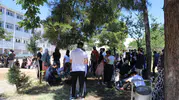 Diyarbakır'da üniversite hayali için ter döken gençler sınav salonunda