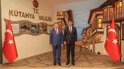 Uşak ve Kütahya Valileri komşu iller için masaya oturdu