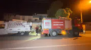 Ceylanpınar'da gece vakti korkutan ev yangını