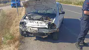 Balıkesir Savaştepe yolunda iki araç çarpıştı 7 yaralı