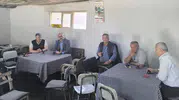 Uşaklı üreticinin tarlası ve ahırı yakın markaja alındı