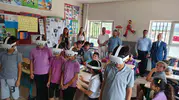 Aydın’da ilkokul öğrencileri sanal gerçeklikle ders işledi
