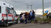 Kars’ta trafik kazası 5 kişi hastaneye kaldırıldı