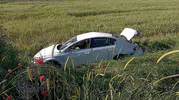 Tokat’ta korkunç kaza Traktör ikiye bölündü