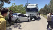 Sivas'ta TIR ile otomobil çarpıştı 35 yaşındaki sürücü hayatını kaybetti