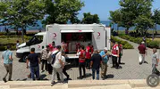 Zonguldak Kızılay ekibi aşure ikramıyla gönüllere dokundu