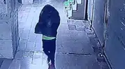 Kırıkkale'de çöp poşetli kundakçı kamerada