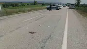 Yalvaç yolunda ağır motosiklet kazası