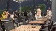 Adana Optimum’da alışveriş keyfi yerini sandalyeli kavgaya bıraktı