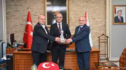 Manisa iş dünyasından Emniyet Müdürü Karayel’e ziyaret