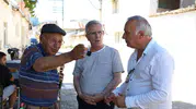 Nazilli Belediye Başkanı Tetik sahaya indi ve mahalleliyi dinledi