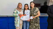 Çameli’de karne günü protokol öğrencilerin yanında