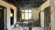 Eskişehirde bir ev yangınla küle döndü
