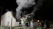 Kayseri'de gece yarısı korkutan yangın