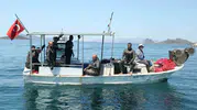 Bodrum denizlerinden 260 kilo çöp çıktı