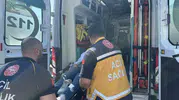 Muratlı’da motosiklet kazası bir kişiyi hastanelik etti