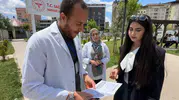 Yüksekova’da sigaraya karşı sokak çağrısı