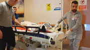 İnegöl'de inşaat kazası Bir işçi ağır yaralandı