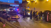 Bakırköy'de akşam trafiğinde ağır kaza