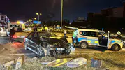 Kastamonu'da kavşak kazası 4 kişi hastaneye kaldırıldı