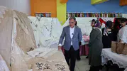 Hacılarlı kadınların el emeği sergisi görücüye çıktı