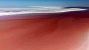Tuz Gölü pembe renge döndü