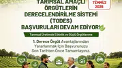 Aydınlı üretici örgütlerine çağrı TODES başvuruları için son tarih yaklaşıyor