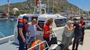 Marmaris açıklarında tekne gezisi kabusa döndü