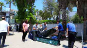Antalya Adliyesi önünde acı veda