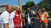 Atakum Belediyesi yaz sezonunda yolları yenilemek için sahaya indi