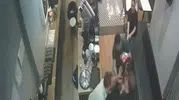 Kadıköy’deki kafede dehşet anları güvenlik kamerasına yansıdı