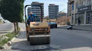 Adıyaman’daki tehlikeli çukur asfaltla kapatıldı