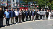 Samsunspor 61 yaşını Atatürk Anıtı önünde kutladı