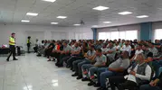 Melikgazi Belediyesi saha ekiplerine trafik güvenliği eğitimi verdi