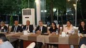Gaziantep adliyesinde tayini çıkan yargı mensuplarına veda gecesi