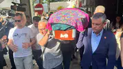 Özgür Özel İzmir’de veda törenine katıldı