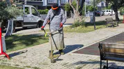 Efeler Belediyesi yaz sıcakları için parklarda önlem alıyor
