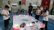 Bolulu öğrencilerin robotları hünerlerini sergiledi
