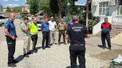Sinop'ta polis ekiplerine yangın eğitimi verildi